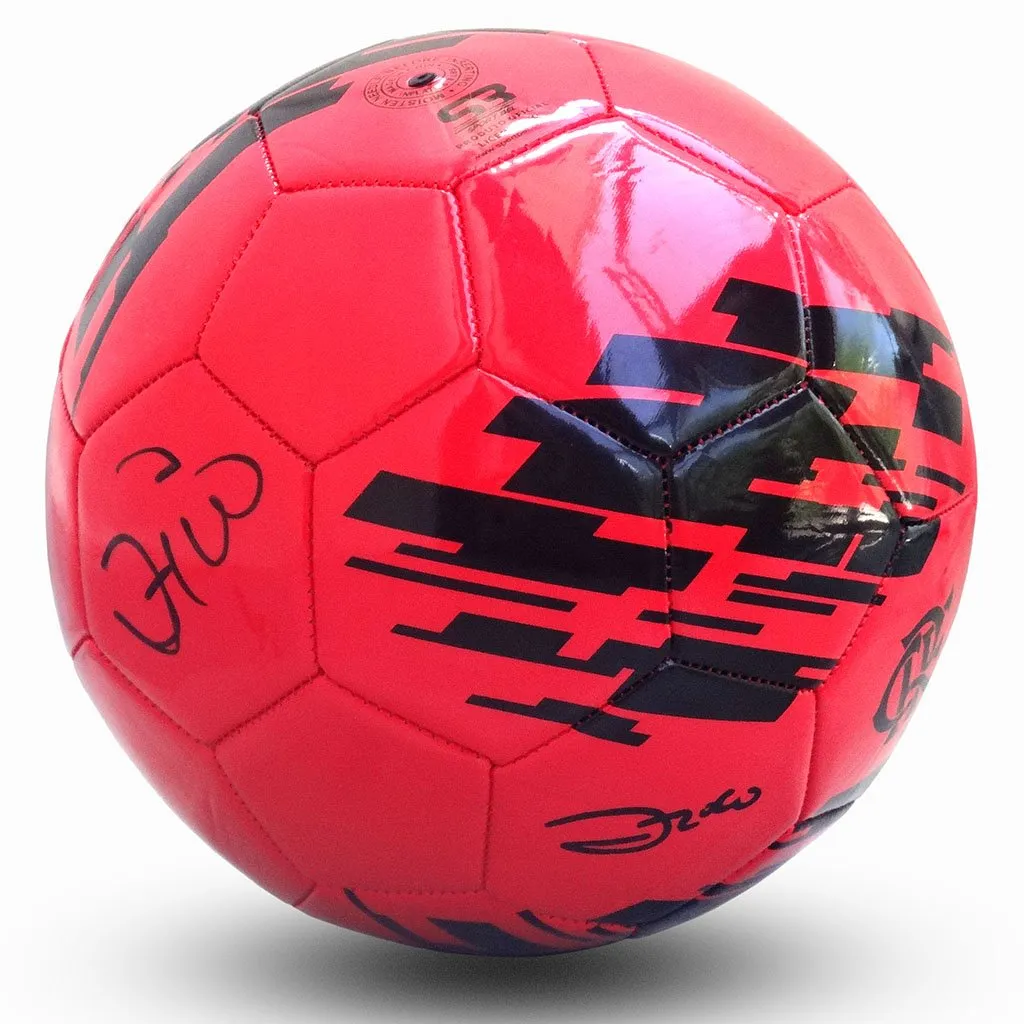 Bola de Futebol Campo Zico 1981 (autógrafo manual do Zico)
