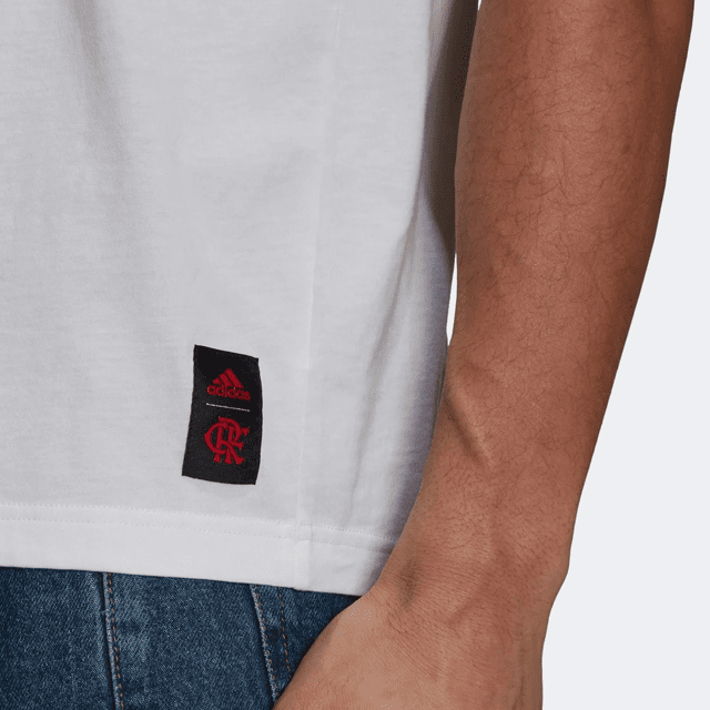 Camiseta Original Flamengo Adidas Street - Algodão
