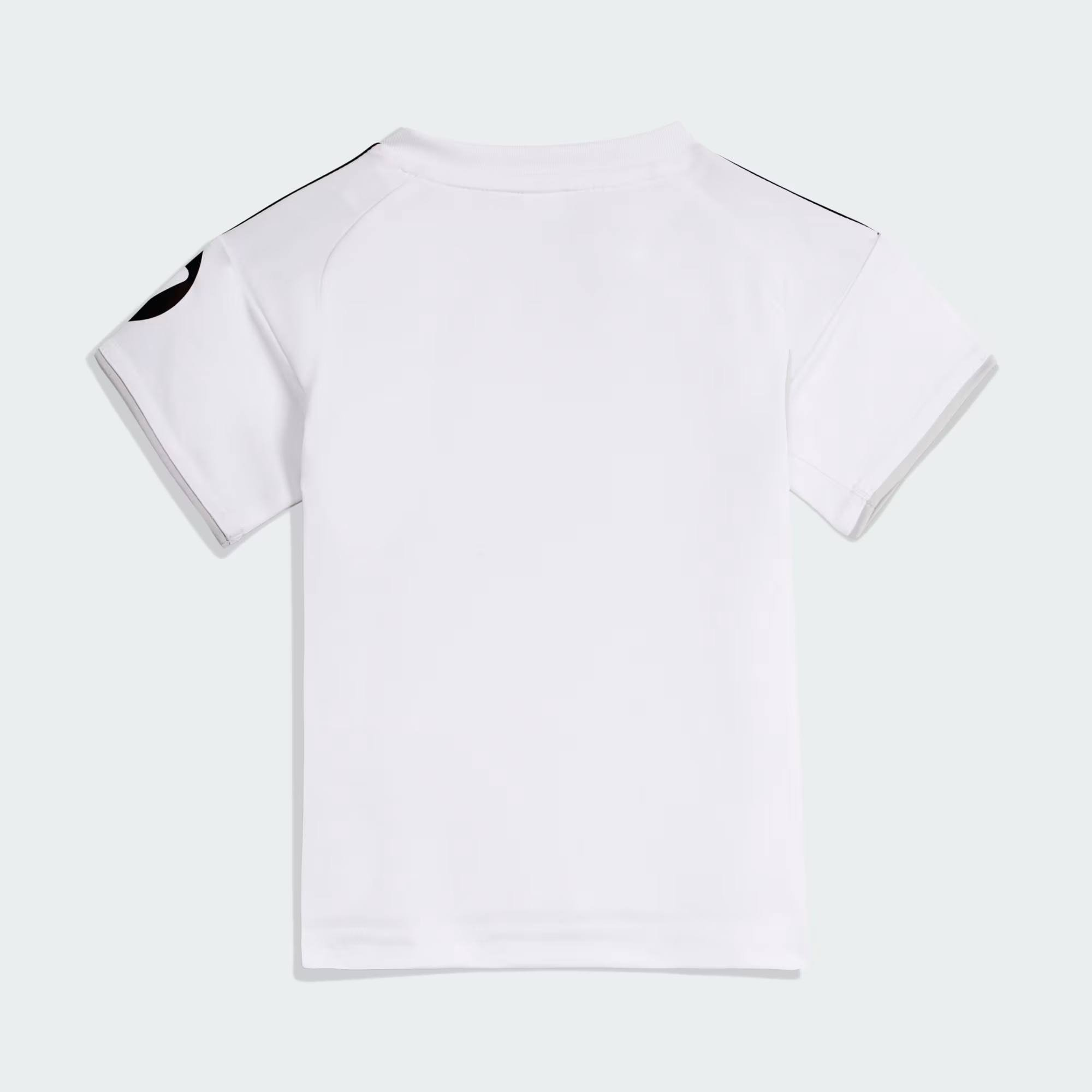 Mini Kit Bebê Real Madrid Adidas Infantil Casa 25/26 Branco JN8876