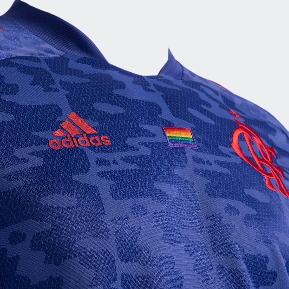Camisa Flamengo Adidas Pride Roxa GA0744