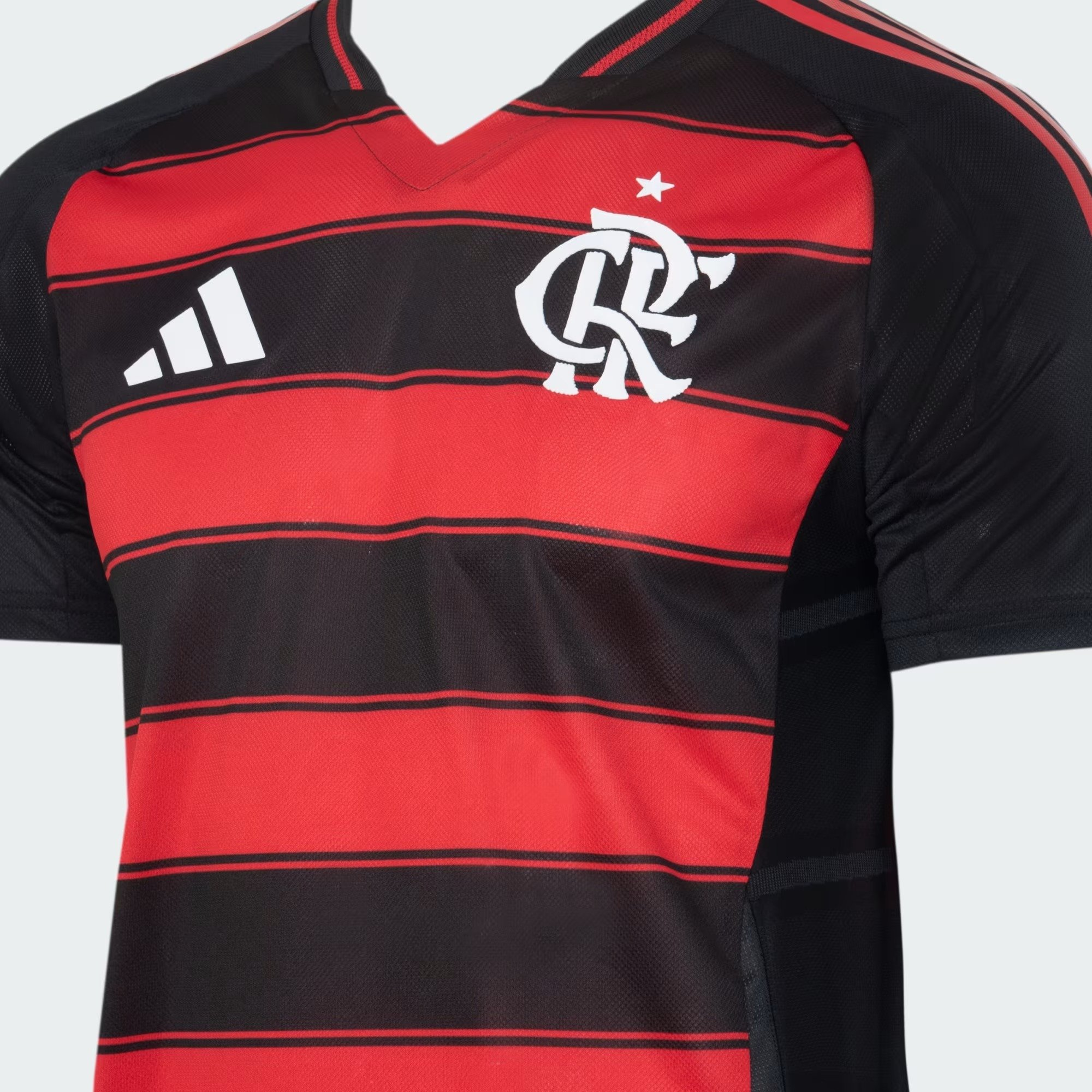 Camisa Flamengo Adidas Of I Authentic Jogador 2025/26 Masculina IV6047 - Grátis Card Autografado Zico