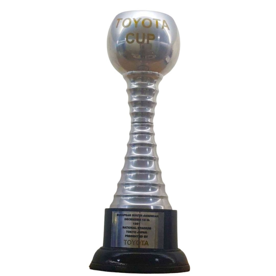 Miniatura de Alumínio da Taça Mundial 81 (35cm)