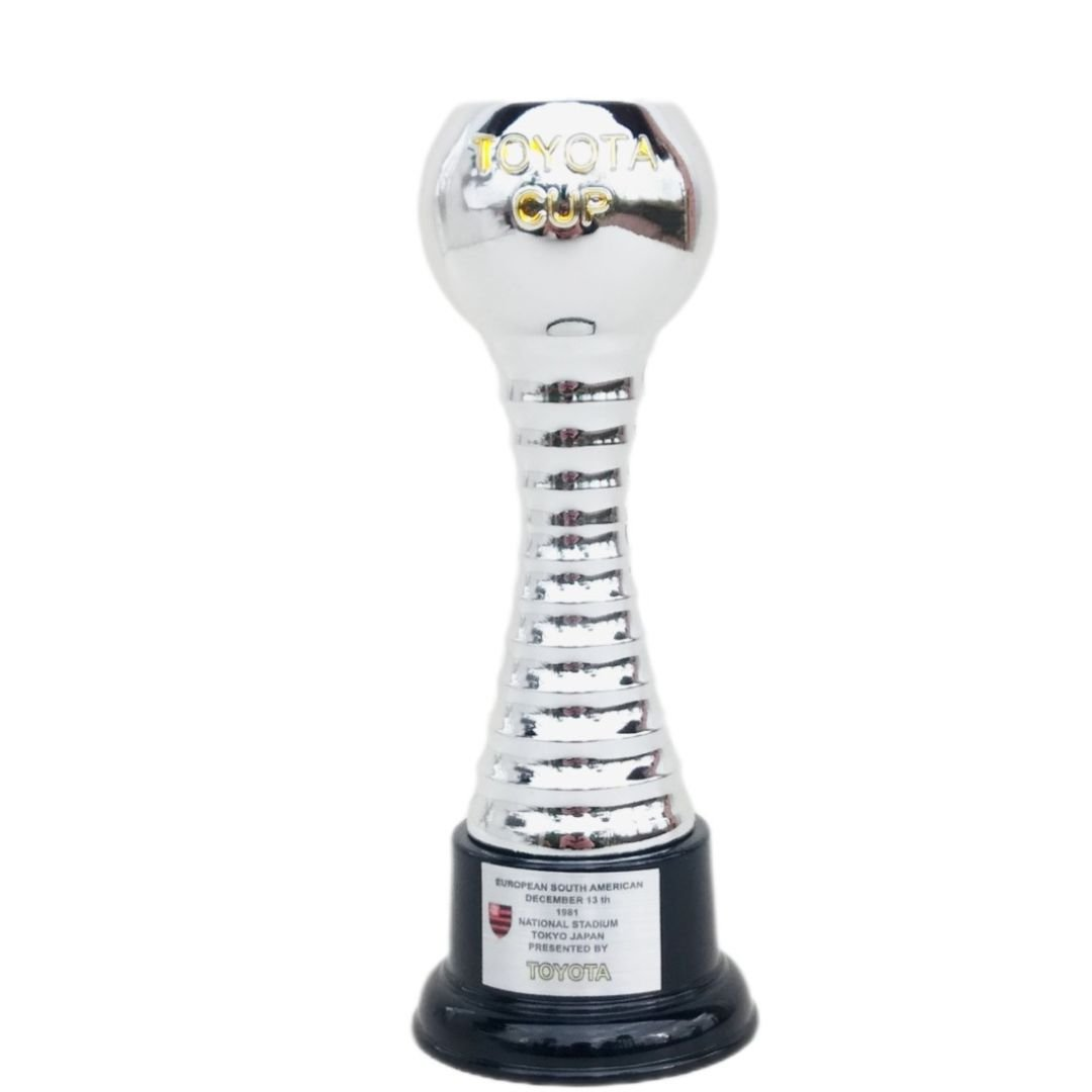 Troféu Mundial Toyota (15cm) + Foto Autógrafo Manual