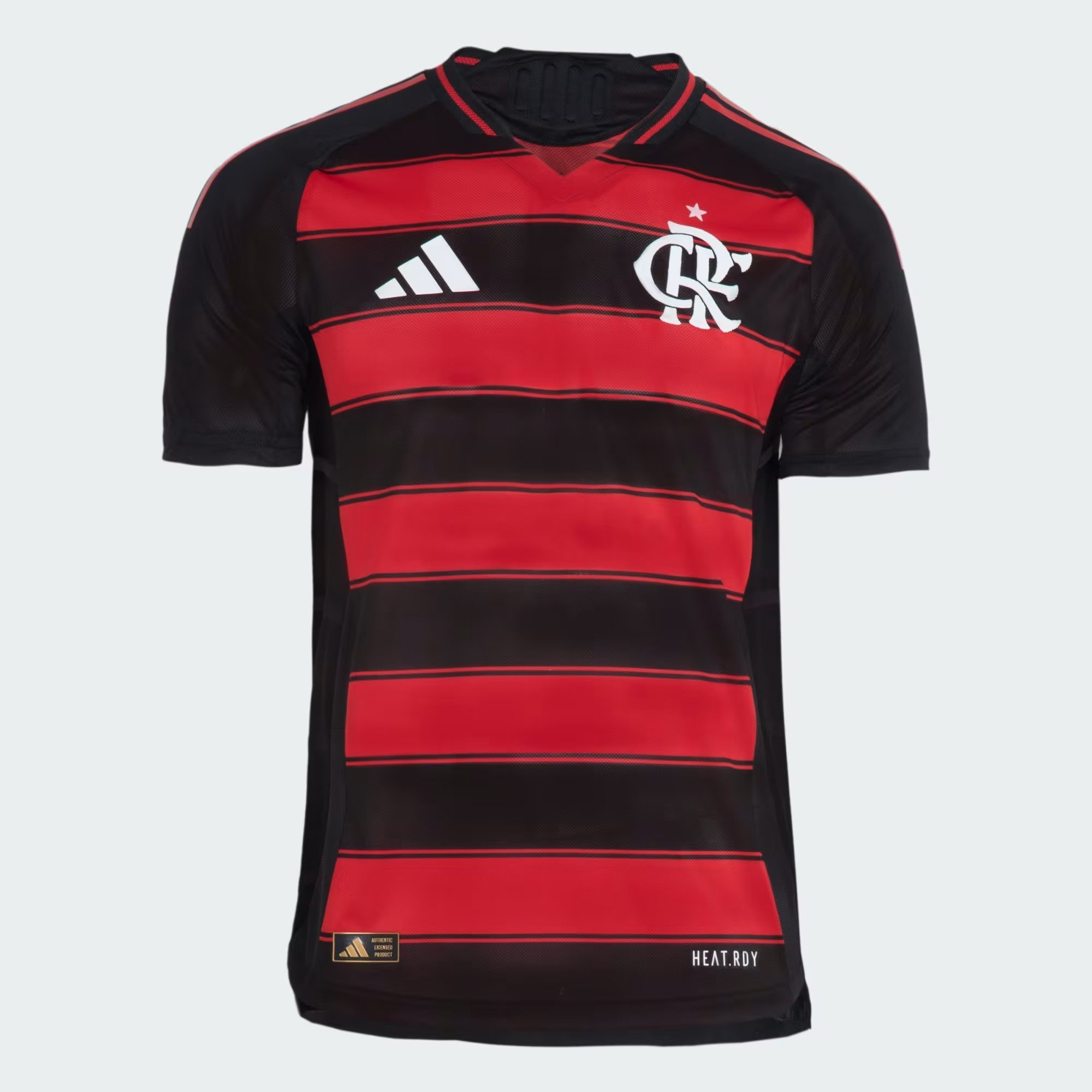 Camisa Flamengo Adidas Of I Authentic Jogador 2025/26 Masculina IV6047 - Grátis Card Autografado Zico
