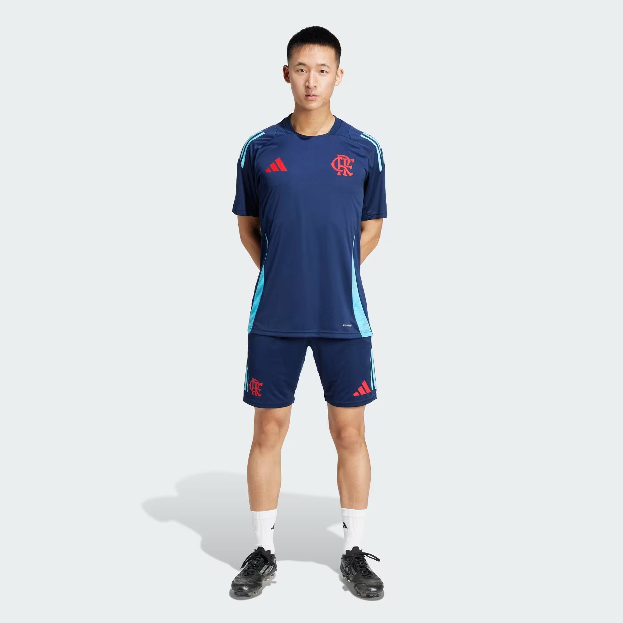 Camisa Flamengo Adidas Treino Comissão 2025 JE6628