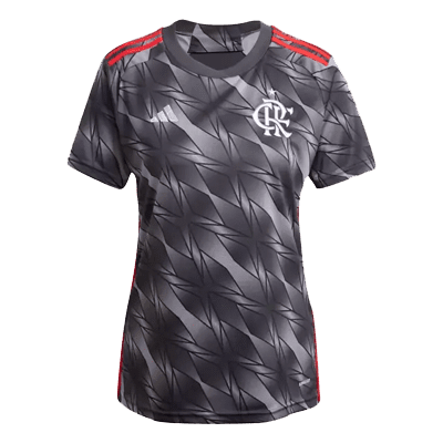 Camisa Flamengo III Feminina Adidas 2024 IS8032