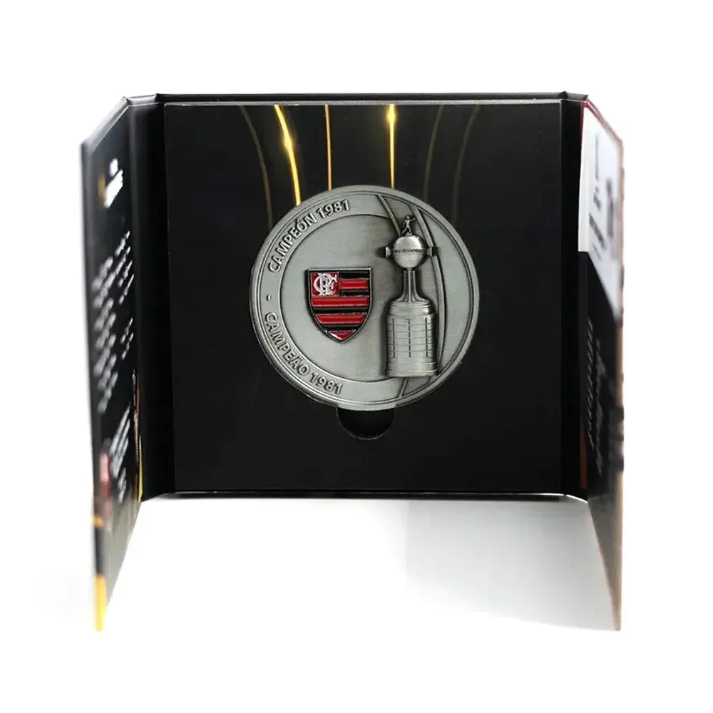 Medalhão Libertadores Flamengo 1981 - Edição Especial
