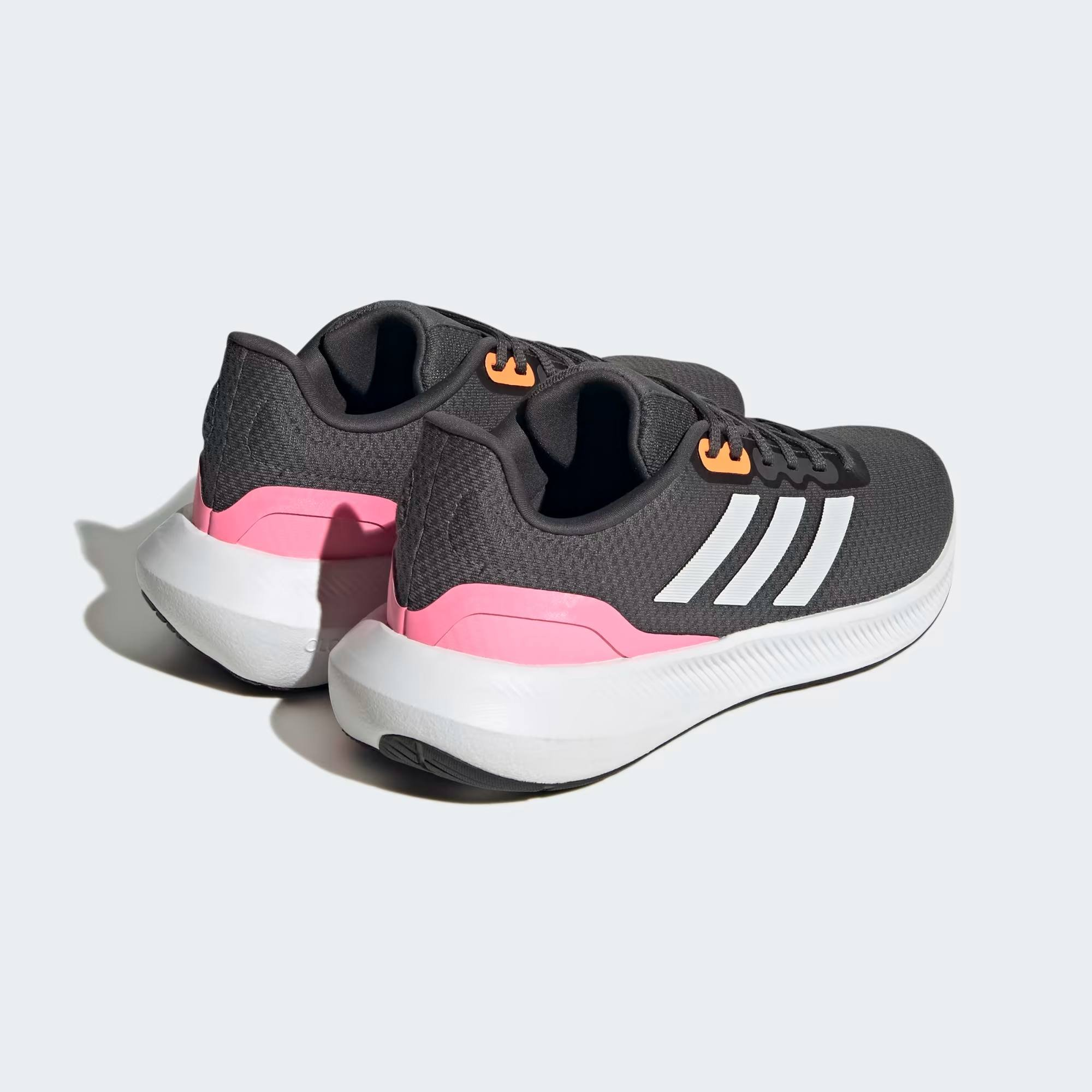 Tênis Feminino Adidas Run Falcon 3.0 Cinza e Rosa HP7564