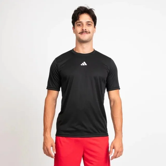 Camiseta Adidas Treino Básica Preta JD5588