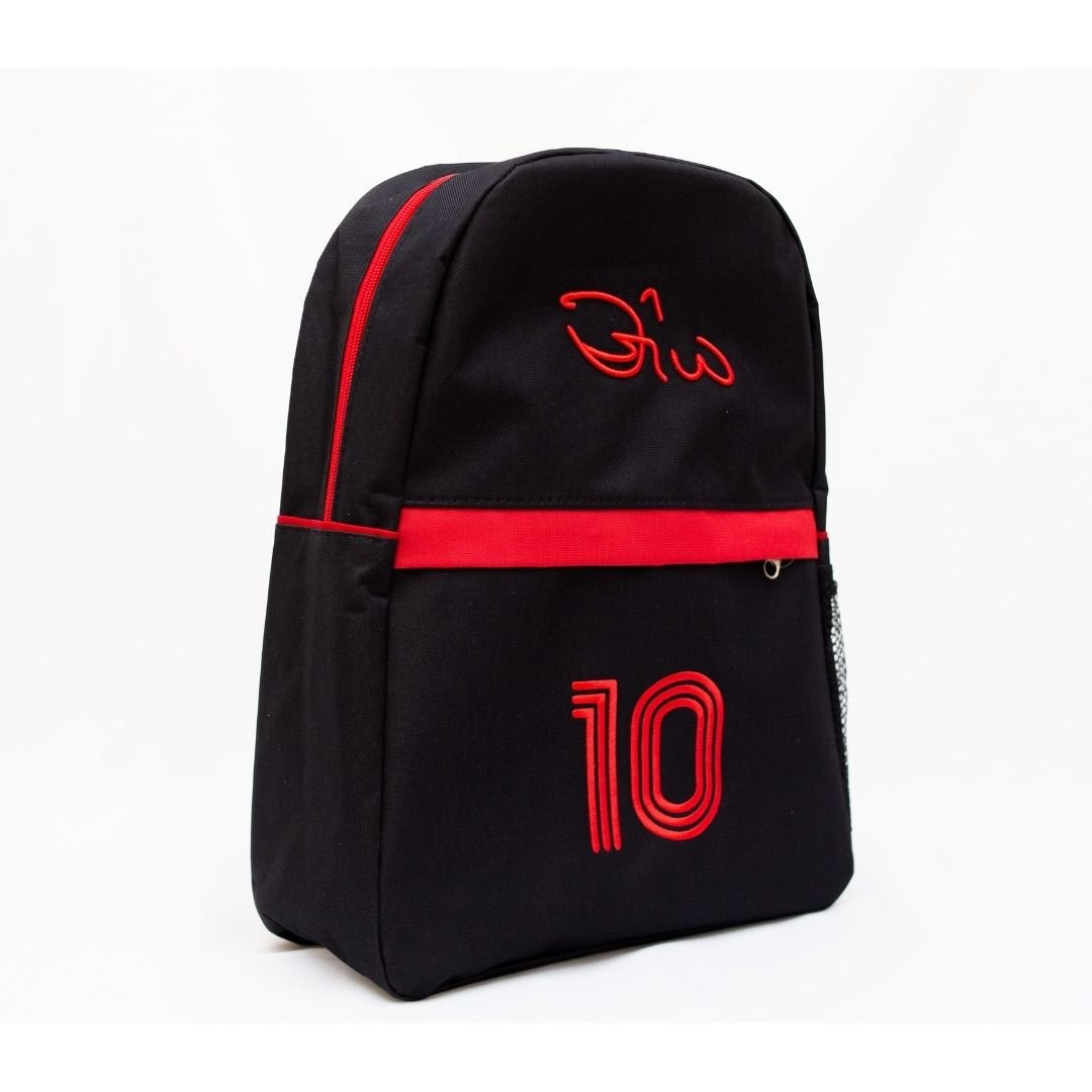 Mochila Preta Zico Camisa 10