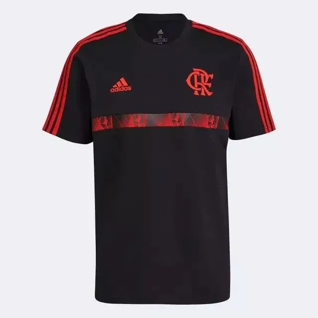 Camisa Flamengo adidas Icons Preta Origami Algodão Gr4296